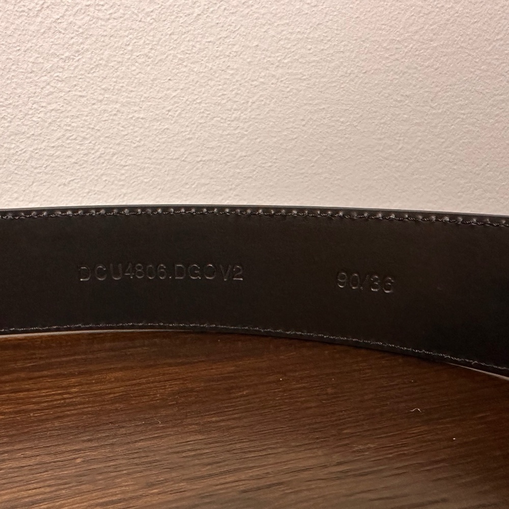 Versace - Medusa Biggie Leather Belt - Picture 7 of 8